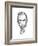 Steve Jobs-Octavian Mielu-Framed Art Print