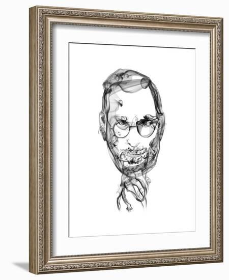 Steve Jobs-Octavian Mielu-Framed Art Print