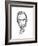 Steve Jobs-Octavian Mielu-Framed Art Print