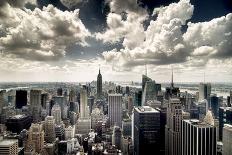 View of Manhattan, New York from Window-Steve Kelley-Photographic Print