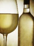 Glass and Bottle of White Wine-Steve Lupton-Photographic Print