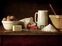 Whisk with Beaten Egg-whites-Steve Lupton-Photographic Print