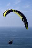California, San Diego, Torrey Pines Gliderport. Hang Gliders Landing-Steve Ross-Framed Photographic Print