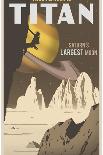 Rock Climbing On Titan-Steve Thomas-Giclee Print