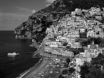 Amalfi Coast, Coastal View and Village, Positano, Campania, Italy-Steve Vidler-Photographic Print