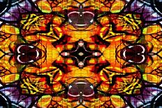 Colourful Kaleidoscope Background-Steve18-Art Print