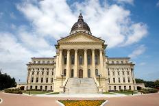 Kansas State Capitol-Steven Frame-Framed Photographic Print