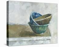 Stacked Bowls - Focused-Steven Johnson-Stretched Canvas
