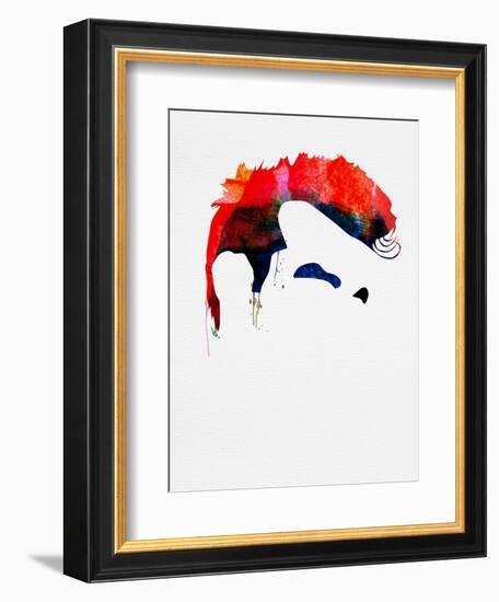 Steven Patrick Watercolor-Lora Feldman-Framed Premium Giclee Print