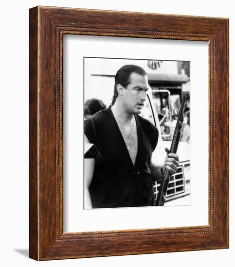 Steven Seagal - Above the Law-null-Framed Photo