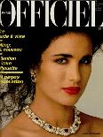 L'Officiel, March 1986 - Carole Bouquet-Steven Silverstein-Framed Stretched Canvas