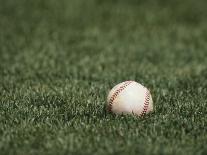 View of Soccer Field Through Goal-Steven Sutton-Photographic Print