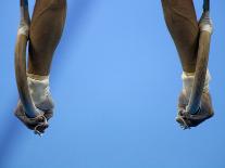 Detail of Gymnastics Rings, Athens, Greece-Steven Sutton-Photographic Print