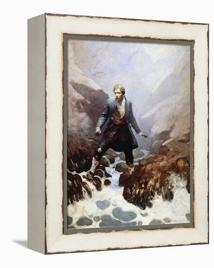 Stevenson: Kidnapped, 1913-Newell Convers Wyeth-Framed Premier Image Canvas