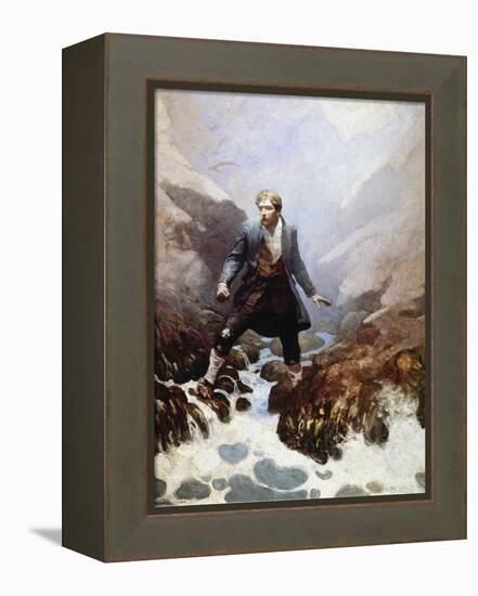 Stevenson: Kidnapped, 1913-Newell Convers Wyeth-Framed Premier Image Canvas