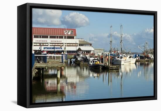 Steveston Scenic V-Dana Styber-Framed Premier Image Canvas