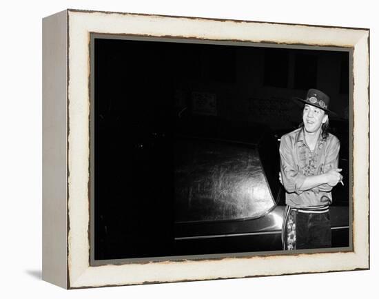 Stevie Ray Vaughan-null-Framed Premier Image Canvas