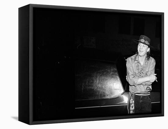 Stevie Ray Vaughan-null-Framed Premier Image Canvas