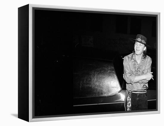 Stevie Ray Vaughan-null-Framed Premier Image Canvas