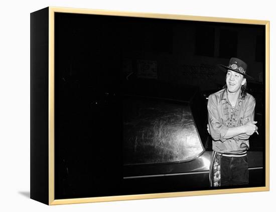 Stevie Ray Vaughan-null-Framed Premier Image Canvas