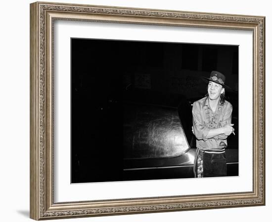 Stevie Ray Vaughan-null-Framed Premium Photographic Print