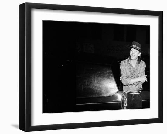 Stevie Ray Vaughan-null-Framed Premium Photographic Print