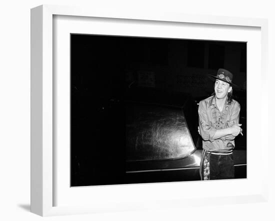 Stevie Ray Vaughan--Framed Premium Photographic Print