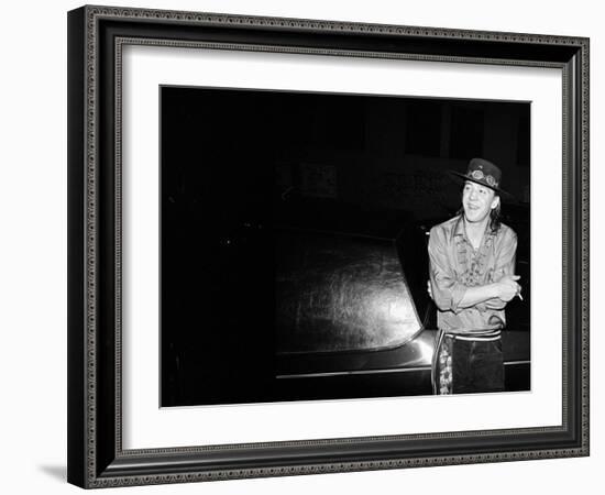 Stevie Ray Vaughan-null-Framed Premium Photographic Print