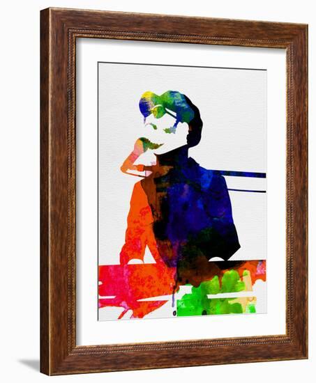 Stevie Watercolor-Lora Feldman-Framed Art Print