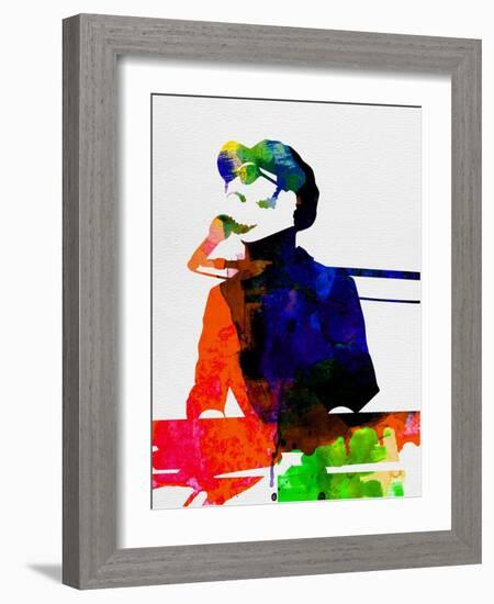 Stevie Watercolor-Lora Feldman-Framed Art Print