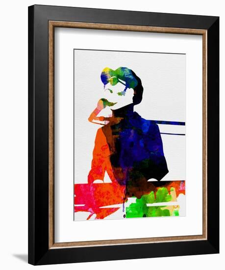 Stevie Watercolor-Lora Feldman-Framed Premium Giclee Print