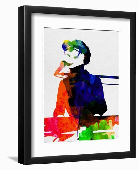 Stevie Watercolor-Lora Feldman-Framed Premium Giclee Print