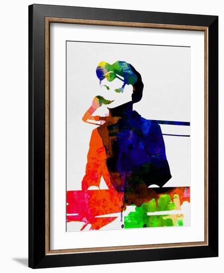 Stevie Watercolor-Lora Feldman-Framed Art Print