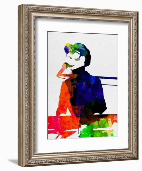 Stevie Watercolor-Lora Feldman-Framed Art Print