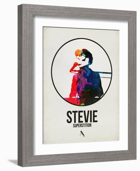 Stevie Watercolor-David Brodsky-Framed Art Print