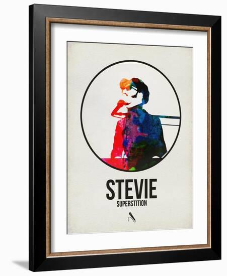 Stevie Watercolor-David Brodsky-Framed Art Print