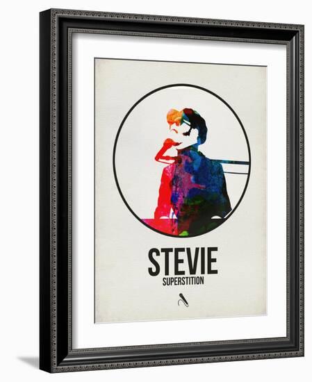 Stevie Watercolor-David Brodsky-Framed Art Print