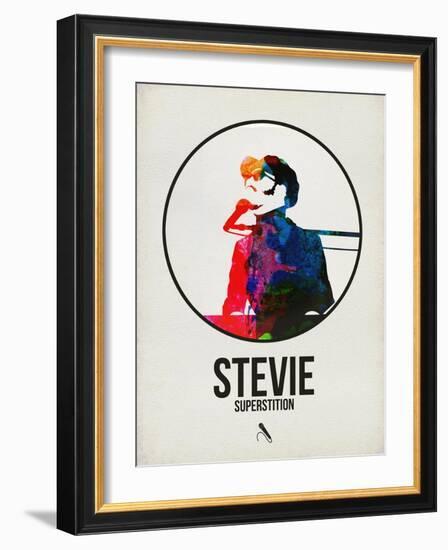 Stevie Watercolor-David Brodsky-Framed Art Print