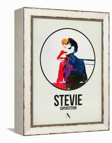 Stevie Watercolor-David Brodsky-Framed Stretched Canvas