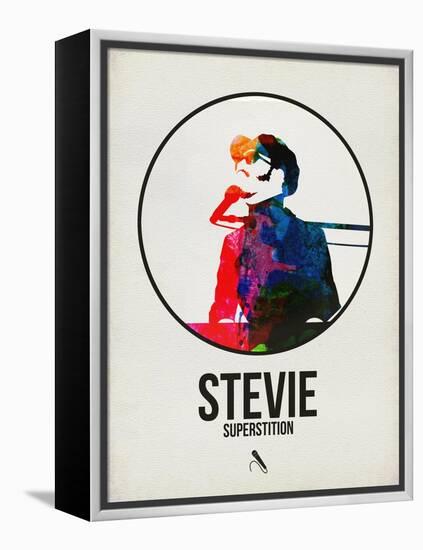 Stevie Watercolor-David Brodsky-Framed Stretched Canvas