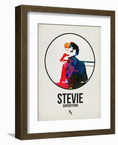 Stevie Watercolor-David Brodsky-Framed Art Print