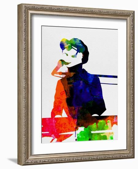 Stevie Watercolor-Lora Feldman-Framed Art Print