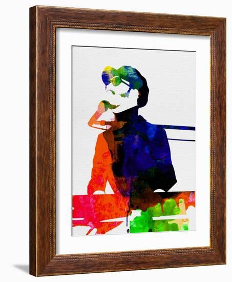 Stevie Watercolor-Lora Feldman-Framed Art Print