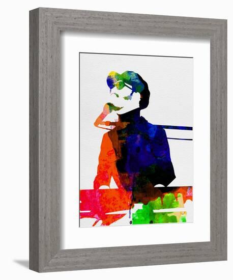 Stevie Watercolor-Lora Feldman-Framed Premium Giclee Print