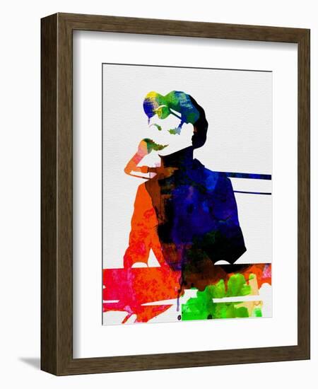 Stevie Watercolor-Lora Feldman-Framed Premium Giclee Print