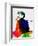 Stevie Watercolor-Lora Feldman-Framed Premium Giclee Print