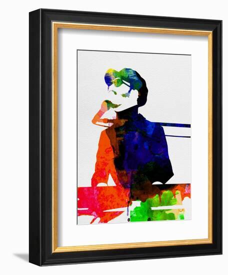 Stevie Watercolor-Lora Feldman-Framed Premium Giclee Print