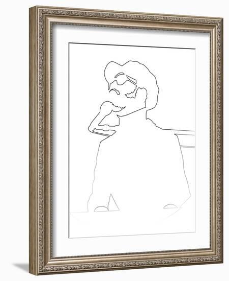 Stevie Wonder-Logan Huxley-Framed Premium Giclee Print