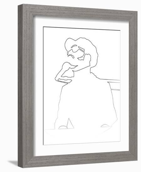 Stevie Wonder-Logan Huxley-Framed Premium Giclee Print