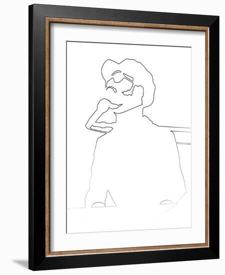 Stevie Wonder-Logan Huxley-Framed Premium Giclee Print